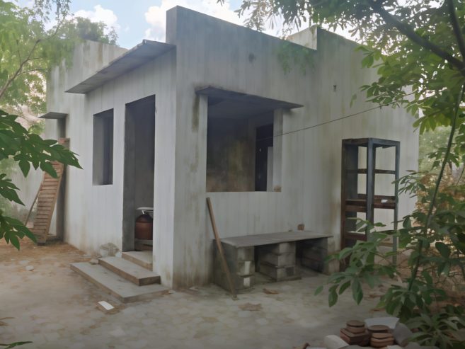 1.80 cent 1bhk house for sale  6.50 lakhs