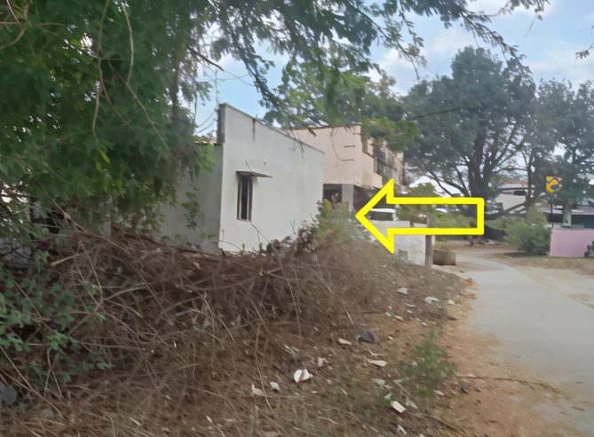 1.80 cent 1bhk house for sale  6.50 lakhs